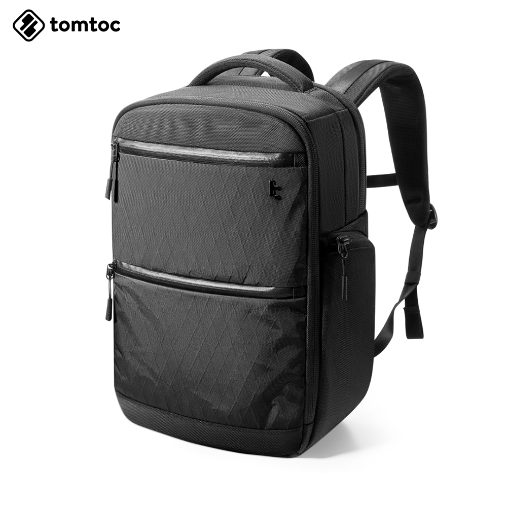 BA LÔ DÀNH CHO LAPTOP 15.6&quot; TOMTOC (USA) X-PAC TECHPACK BLACK 20 lít - H73E1D1 (Đen) - Hàng Chính Hãng