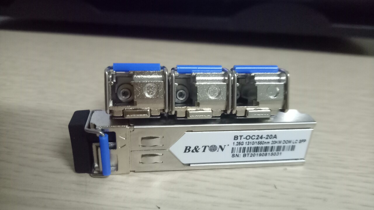 Modul quang 1.25G BTON  BT-OC24-20A ( 1 sợi đầu A 1310/1550nm 20KM- Hãng: BTON) Hàng Nhập Khẩu