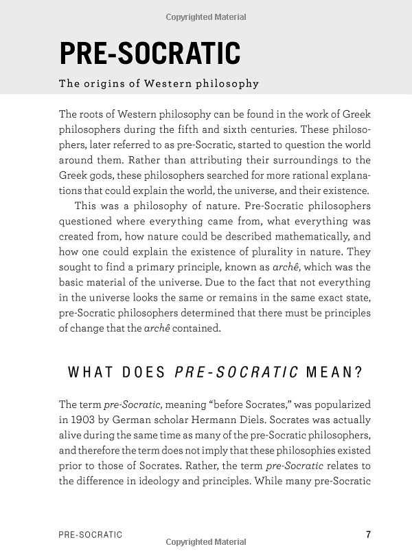 Philosophy 101 : From Plato and Socrates to Ethics and Metaphysics, an Essential Primer on the History of Thought
