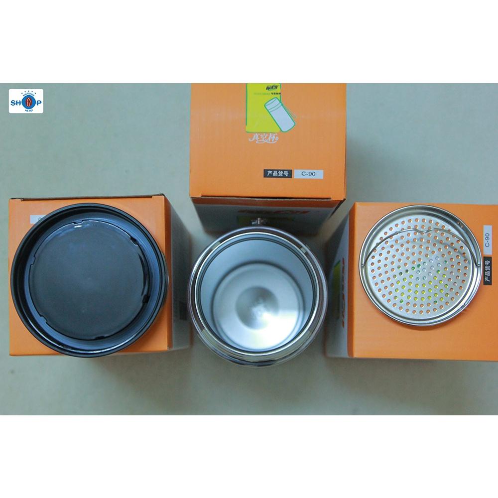 Bình giữ nhiệt nóng lạnh bằng thép không gỉ inox 304, dung tích 1200ml
