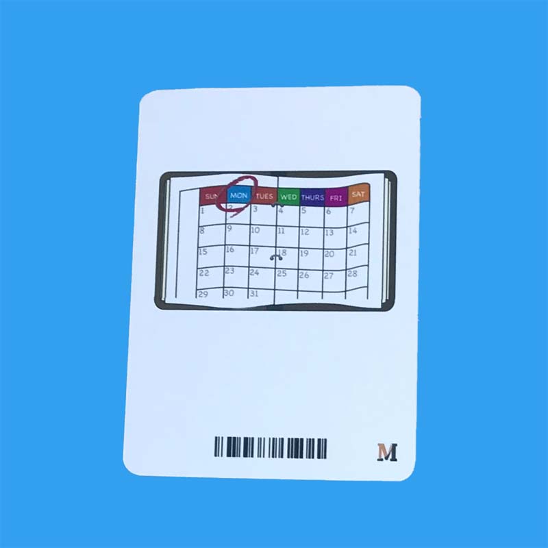 Bộ flashcard tiếng Anh chủ đề về Ngày, Tháng và Mùa trong năm