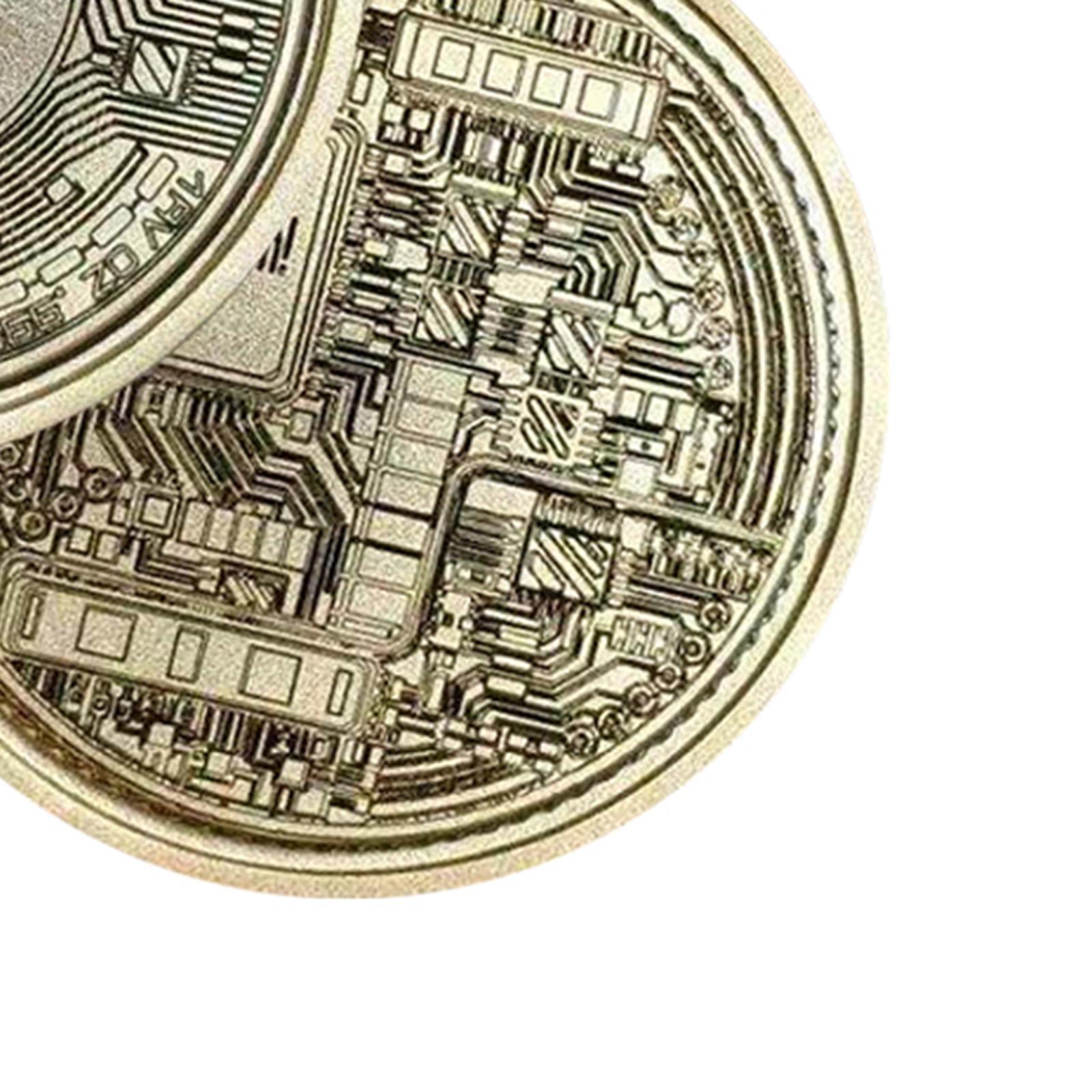 Alloy Dogecoin Blockchain Cryptocurrency 2021 Collectors Doge Coin Token, Collection