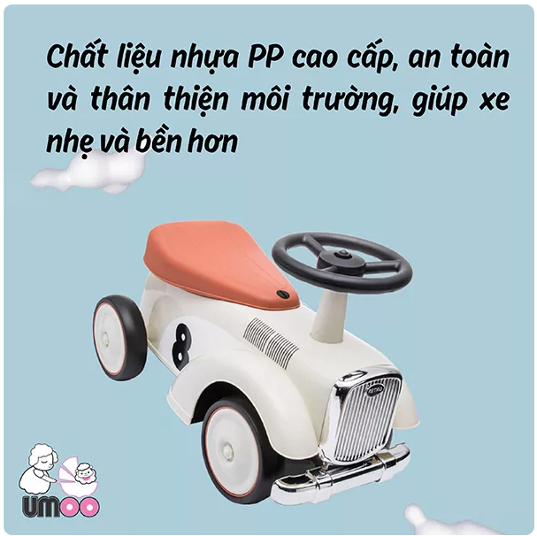 Xe chòi chân Umoo Ô Tô CÓ ĐÈN & NHẠC UM-0289