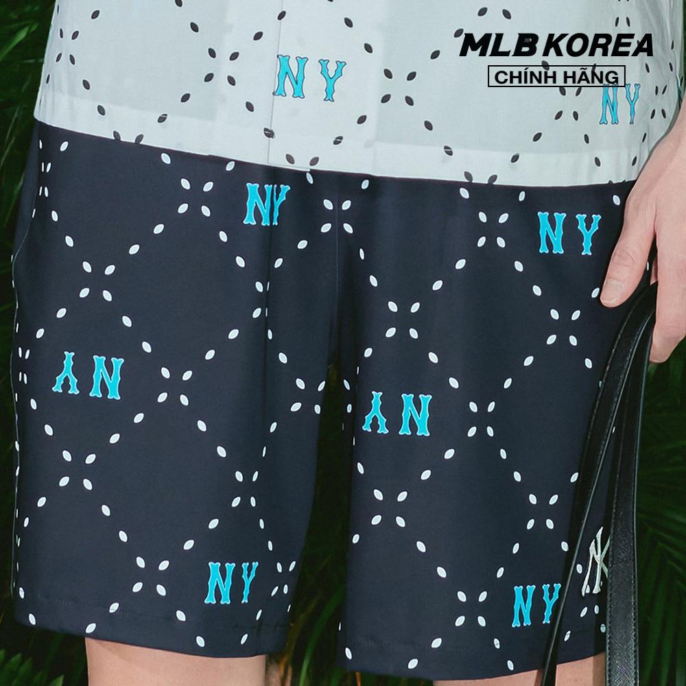 MLB - Quần shorts unisex ống rộng Mega Dia Monogram Part 5 Water 3ASMM0633