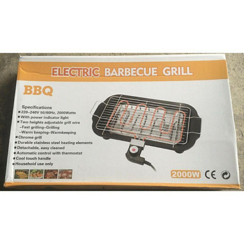Bếp nướng điện không khói BBQ mẫu mới 2021 - Bếp nướng ngoài trời 2000W