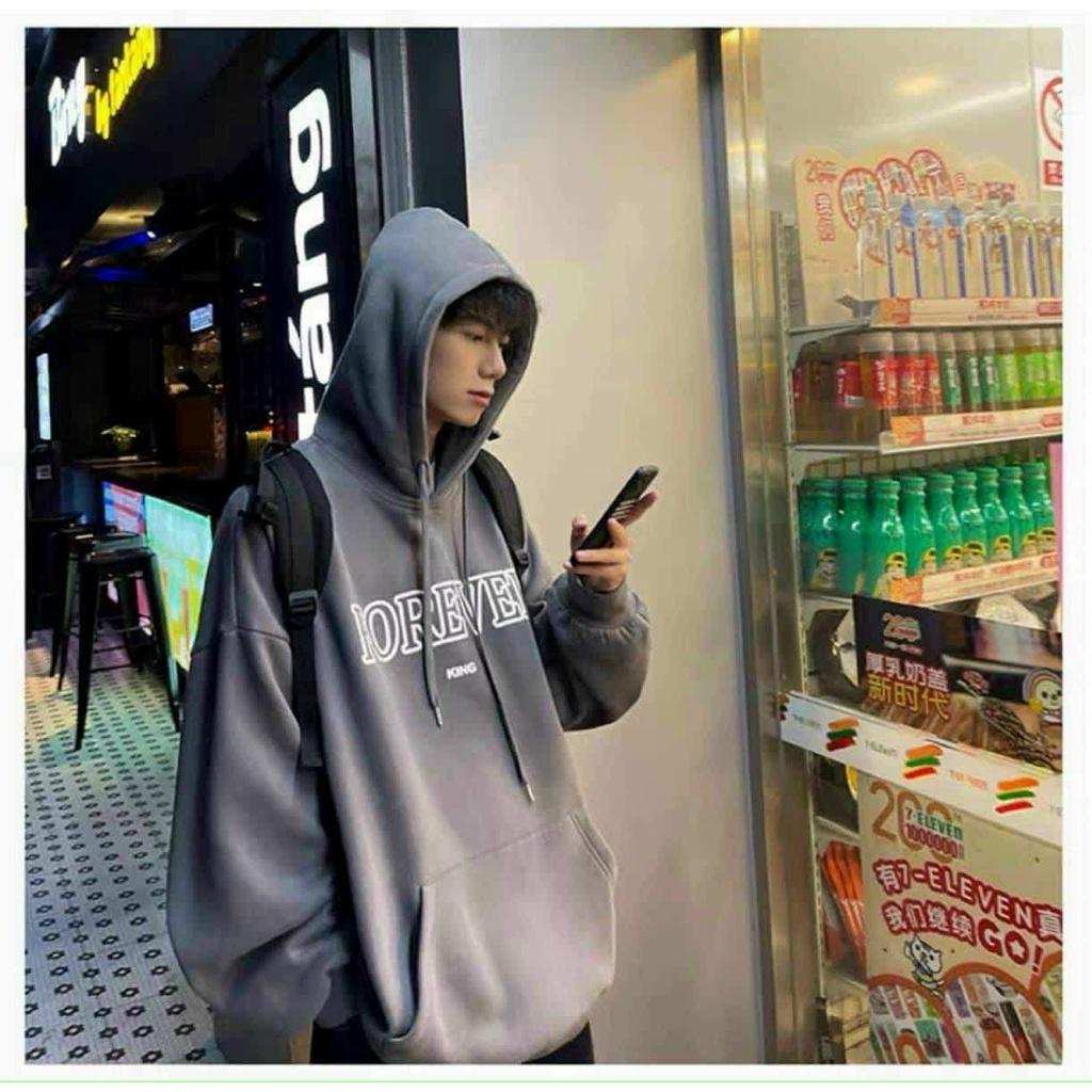 ÁO KHOÁC NỈ HODDIES FORM RỘNG THỜI TRANG HÀN QUỐC - THU ĐÔNG GIỮ ẤM CƠ THỂ CHO CÁC BẠN TRẺ NAM NỮ ĐỀU MẶC ĐƯỢC