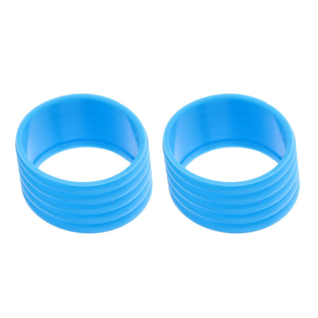 3-7pack 2 Pieces Badminton Tennis Racket Handle Fix Ring Protector Band Overgrip