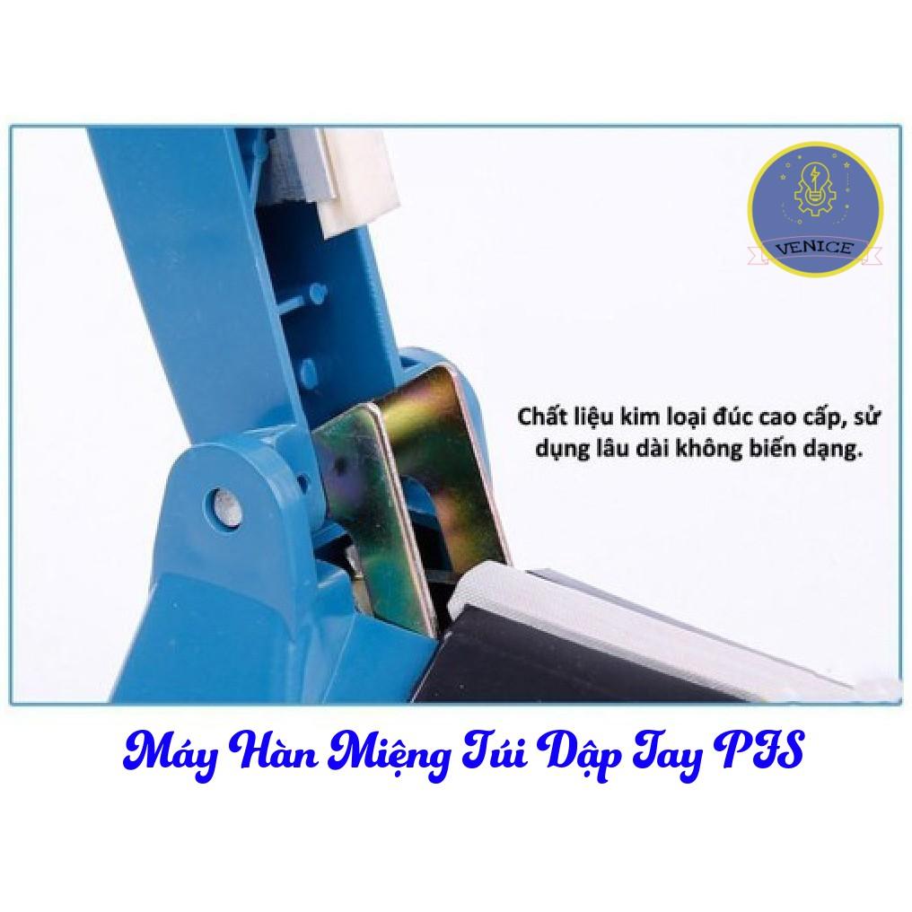 MÁY HÀN MIỆNG TÚI DẬP TAY PFS 200 300 400 - BẢO QUẢN THỰC PHẨM, HÀN KÍN NYLON, MÀNG CO- CÓ KÈM DÂY HÀN