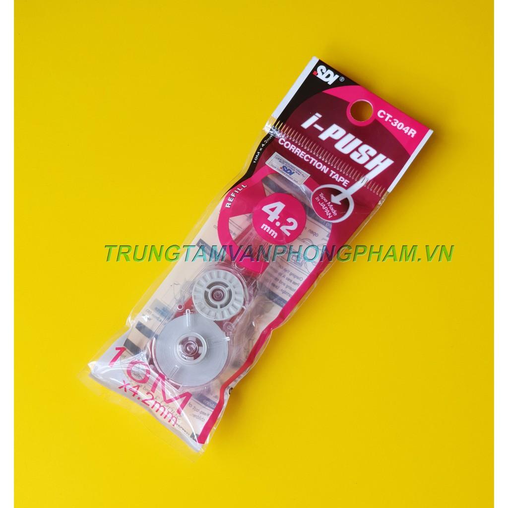 Băng xóa SDI Correction Tape l-Push Pulo CT ECT 304 305 306