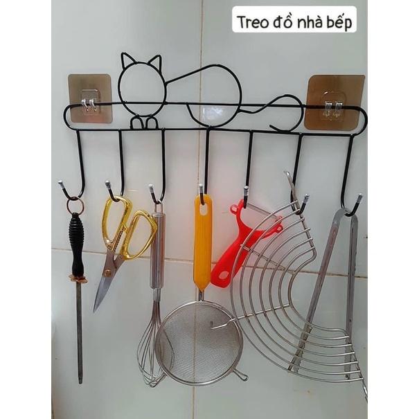 Móc dán tường hình Mèo Tabihome