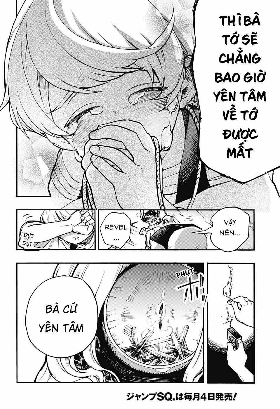 những bức họa quái dị của phù thủy chapter 14 32