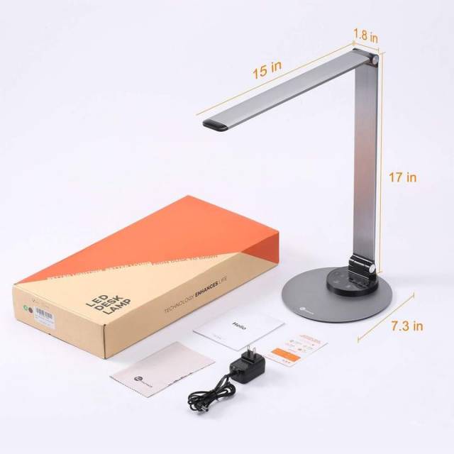 Đèn LED Chống Cận 10W Taotronics TT-DL22 Thân Kim Loại New - CHÍNH HÃNG ĐEN
