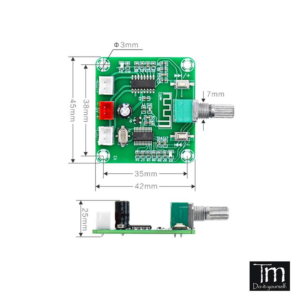 Mạch Khuếch Đại Âm Thanh Bluetooth 2*5W PAM8403 (XH-A158)