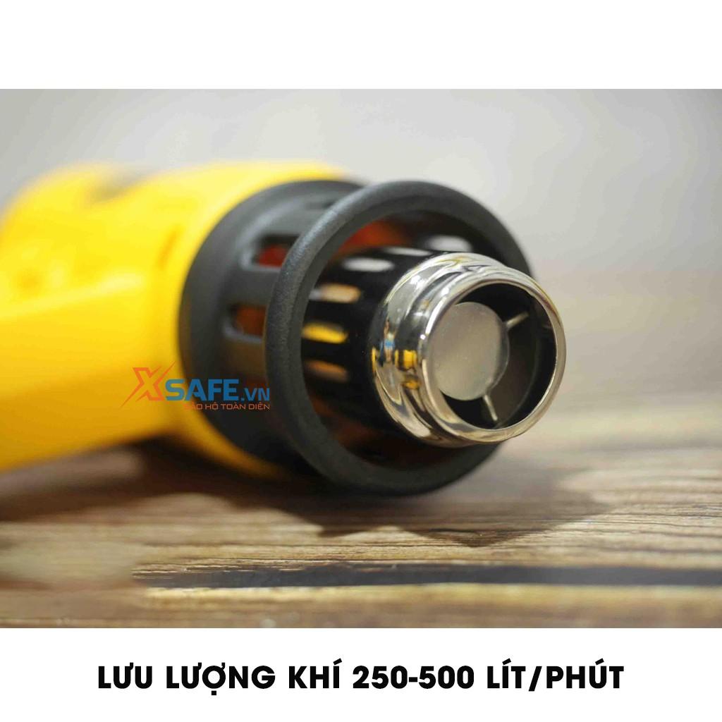 Máy khò nhiệt thổi hơi nóng Dewalt D26414-B1 có màn LCD - Chính hãng