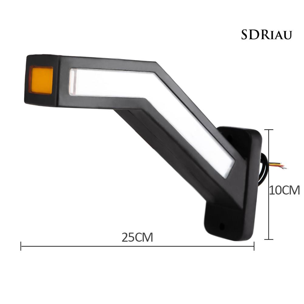 Bộ 2 Đèn Led Gắn Hông Xe Tải 12 / 24v