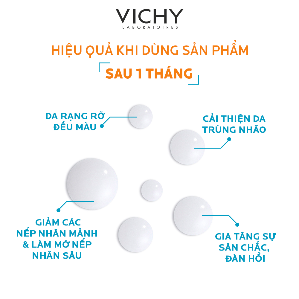 Dưỡng chất(Serum) dưỡng da giúp ngăn ngừa 10 dấu hiệu lão hóa &amp; làm săn chắc làn da Vichy Liftactiv Supreme Serum 30ml