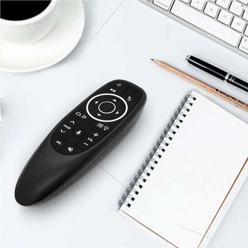 Chuột Bay g10s có đèn bàn phím điều khiển tìm kiếm giọng nói Air Mouse Remote Voice Pro tìm kiếm nội dung bằng giọng nói và cử chỉ tay người dùng - Hàng Nhập Khẩu