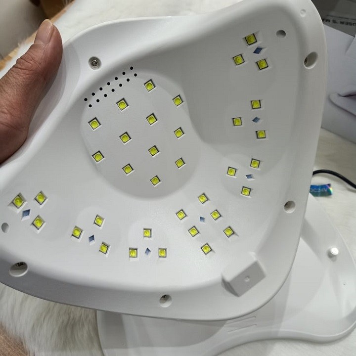 Máy Hơ Gel Sun 5 tem xanh UV LED 48w, 24 bóng, 4 chế độ tự động