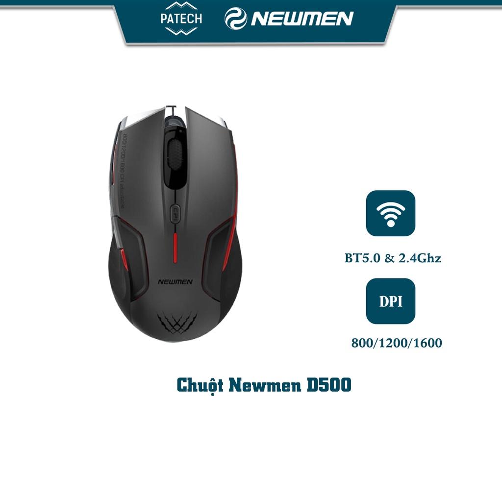 Chuột máy tính không dây Gaming NEWMEN D500 - Hàng chính hãng