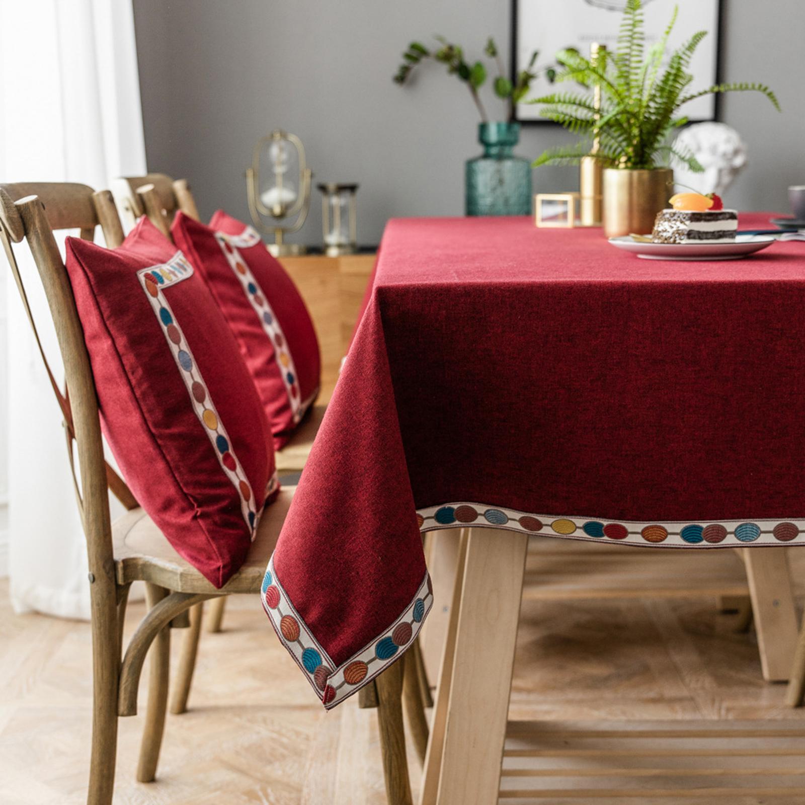 Nordic Style Tablecloth Table Cover for Banquet Restaurant Dining Room