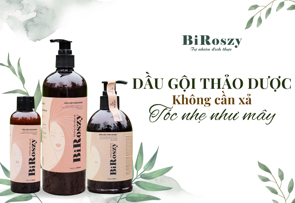 Dầu gội thảo dược, ngừa rụng tóc,giảm gầu ngứa