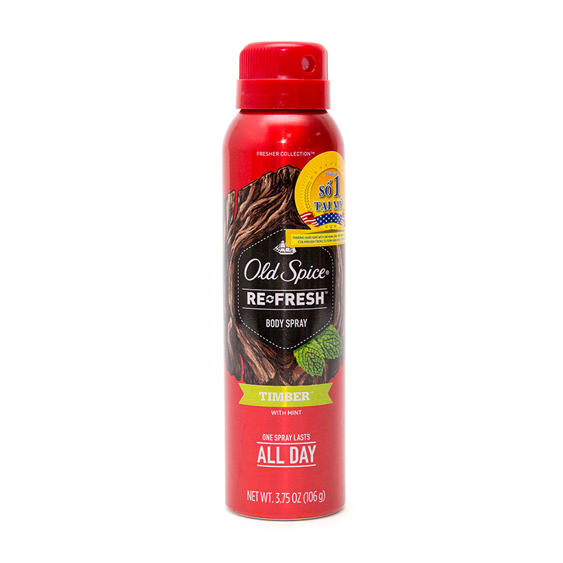 Xịt khử mùi Old Spice Timber 106g