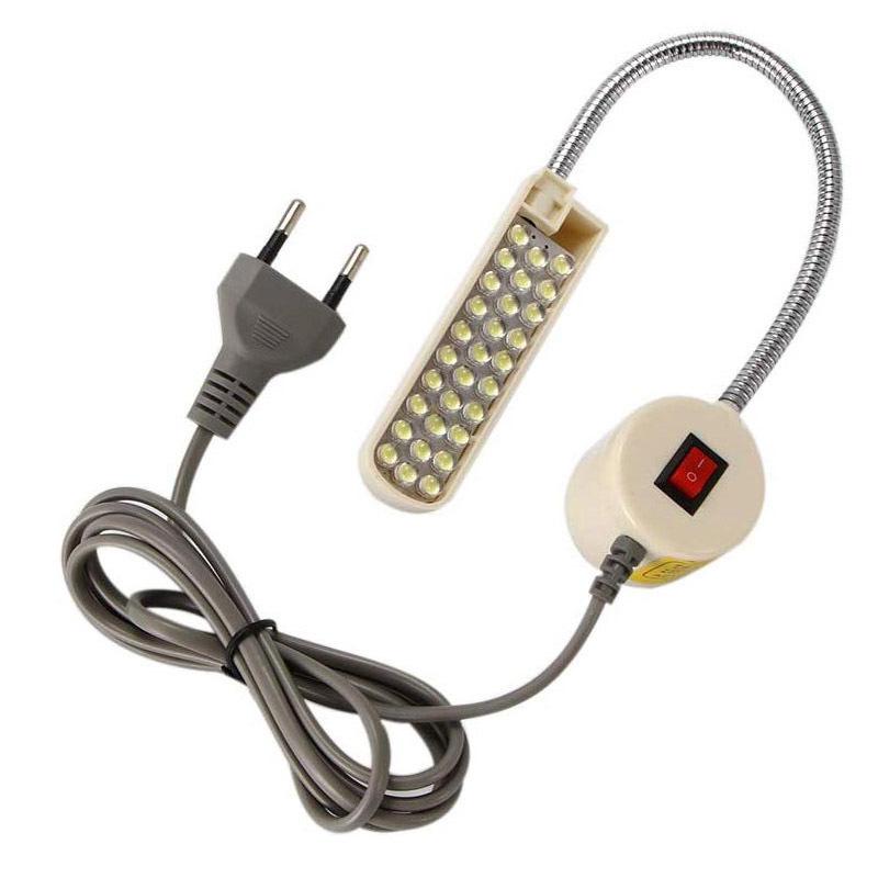 10/20/30 Đèn LED Máy Đèn Đế Từ Làm Đèn Cổ Ngỗng LED Công Nghiệp Đèn Cho Máy Tiện Khoan Ép Bàn Làm Việc