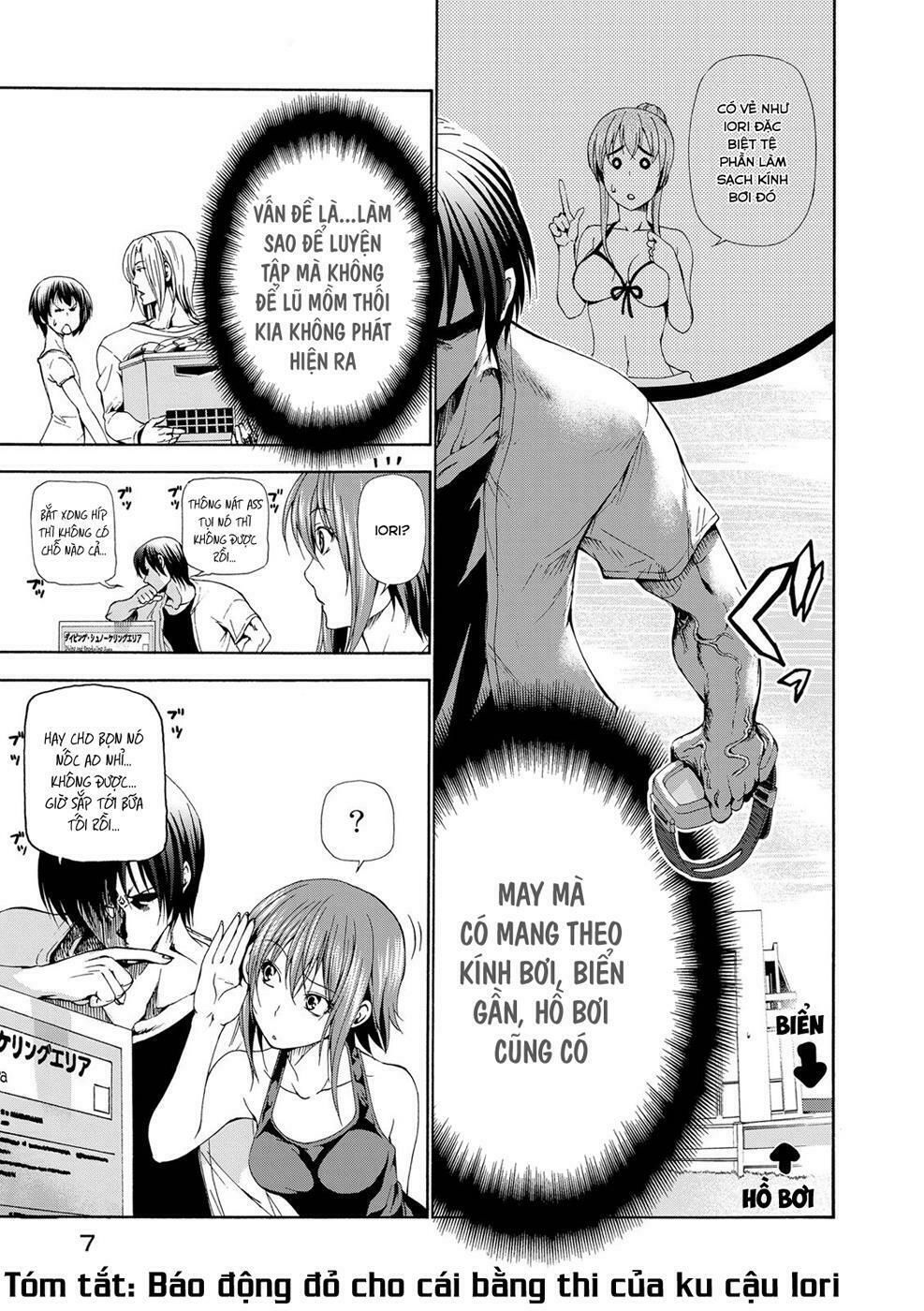 cô gái thích lặn - grand blue chapter 18 3