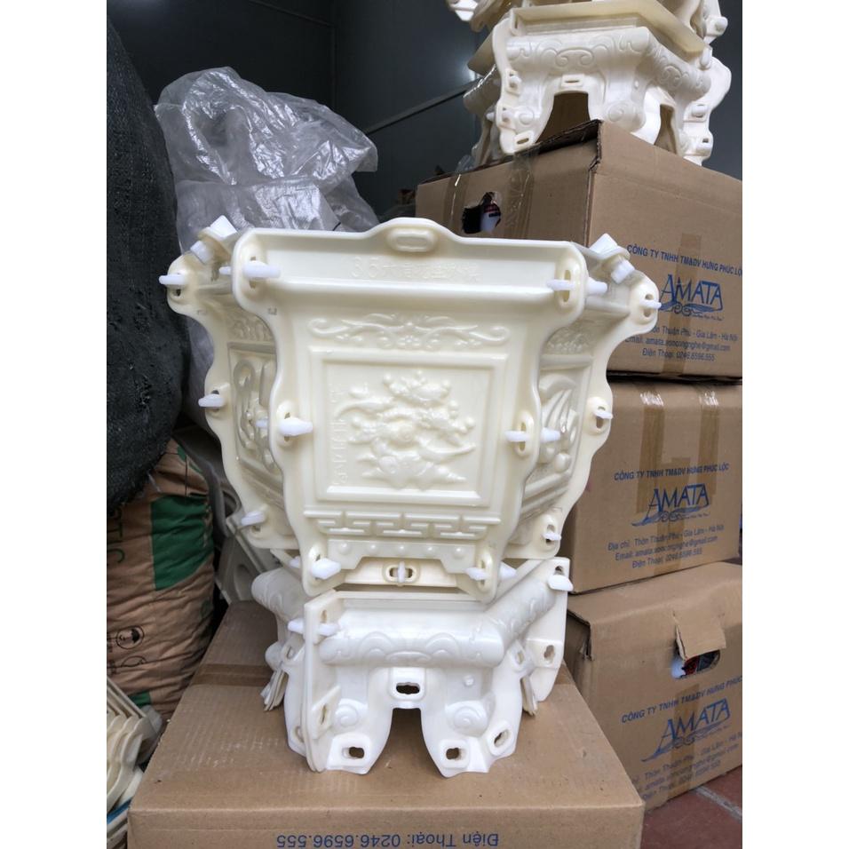 Bộ khuôn lục giác 35 dáng đứng TÙNG CÚC MAI+PLT