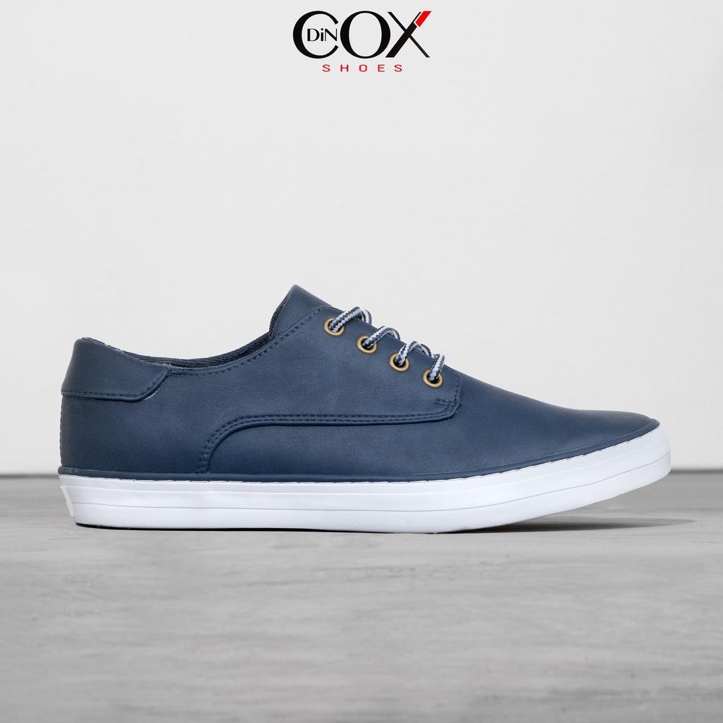 Giày Sneaker Da Nam DINCOX E11 Sang Trọng Lịch Thiệp Navy