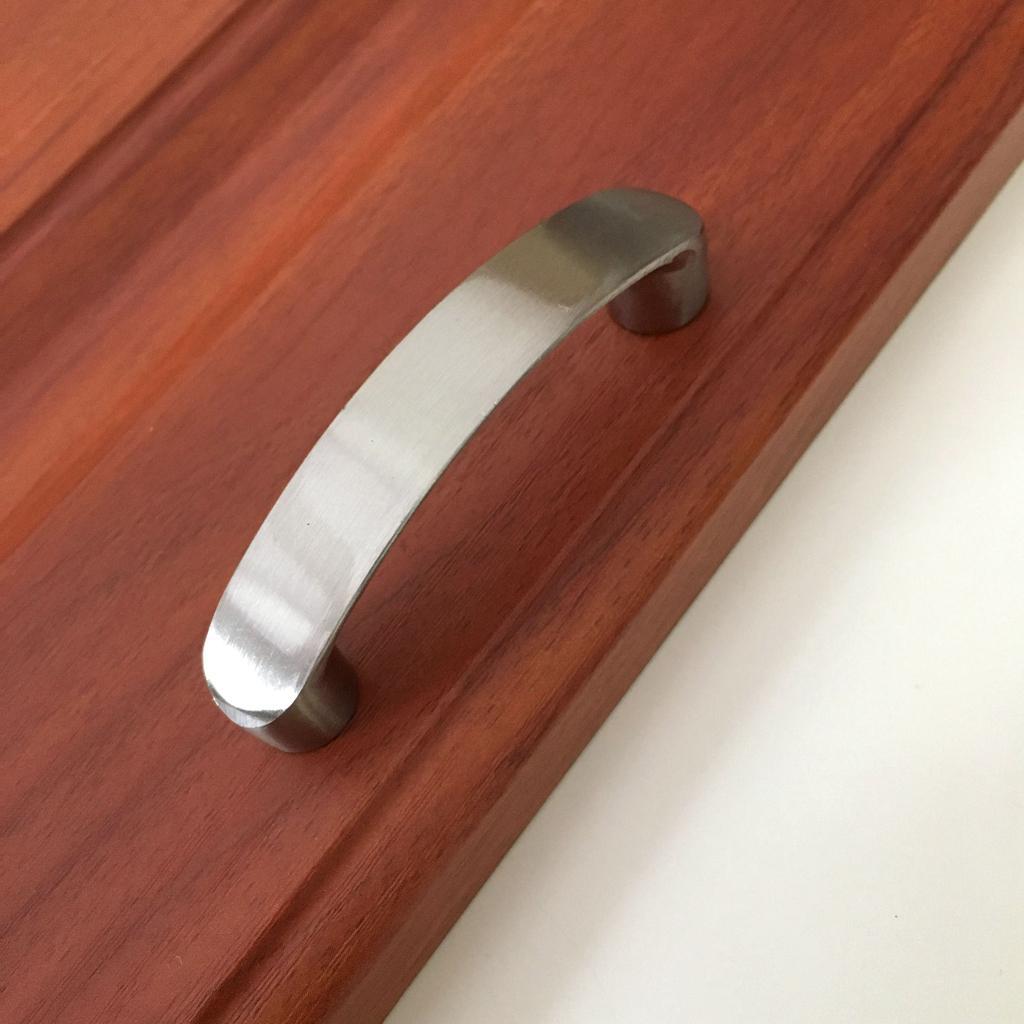 2xAluminum Brushed Nickel Kitchen Door Cabinet Drawer Handle Pulls 96MM 64MM 96mm