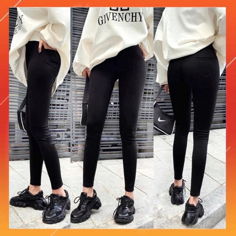 QUẦN LEGGING NÂNG MÔNG BIGSIZE CO DÃN THẦN THÁNH