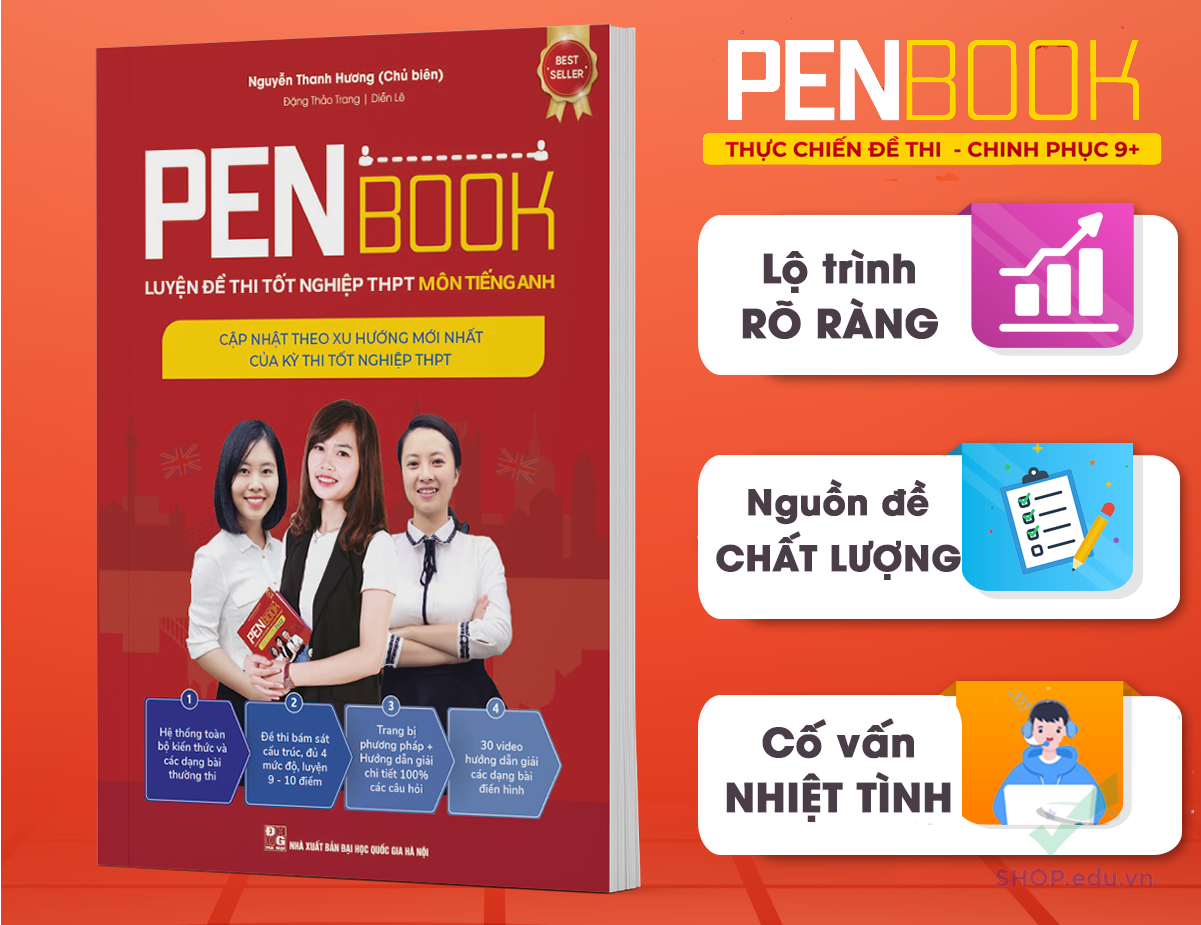 PEN-BOOK Luyện đề môn Tiếng Anh