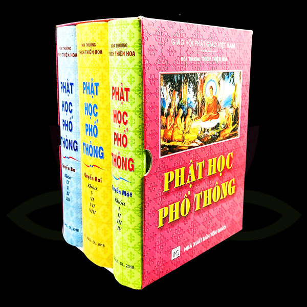 Phật Học Phổ Thông Trọn Bộ 3 Tập - Bìa Cứng