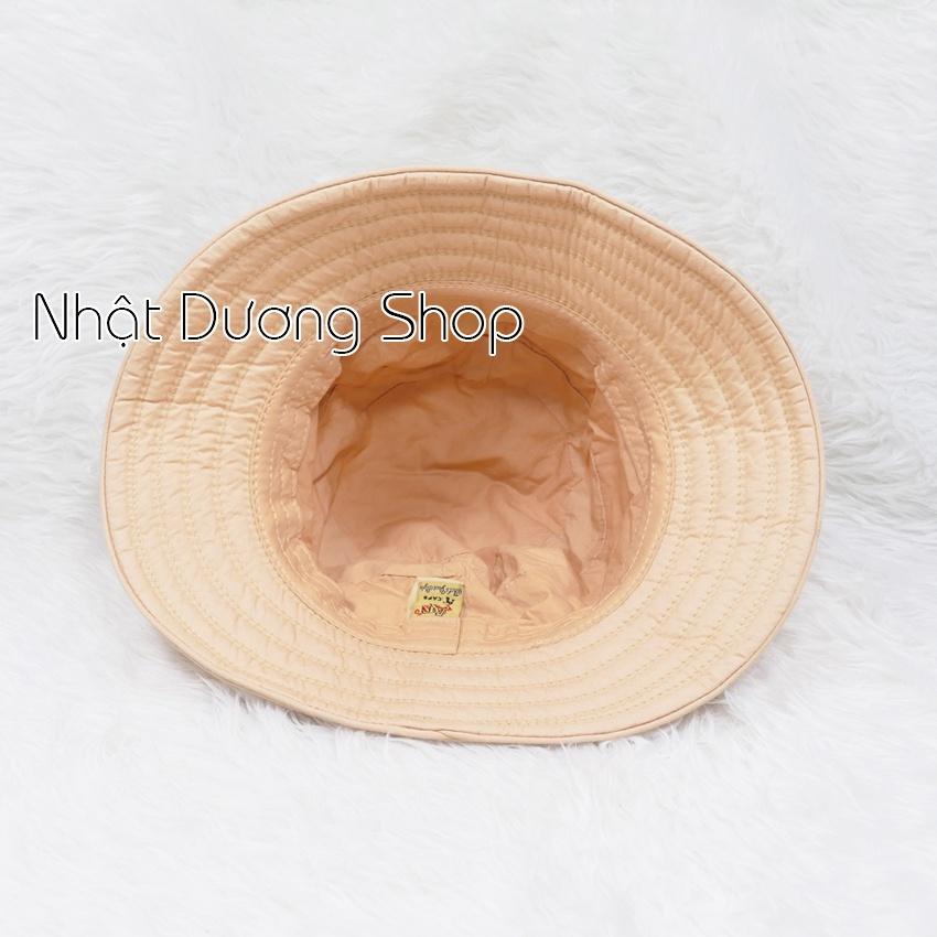 Nón Bo nữ vành rộng 7cm, hoa 8 cánh, nhị to - chất liệu vải cotton đẹp thích hợp cho chị em phụ nữ