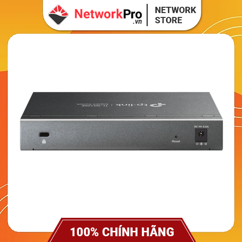 Switch TP-Link TL-SG108E Gigabit Hàng Chính Hãng - 8 cổng RJ45 10/100/1000Mbps, Vỏ Kim Loại