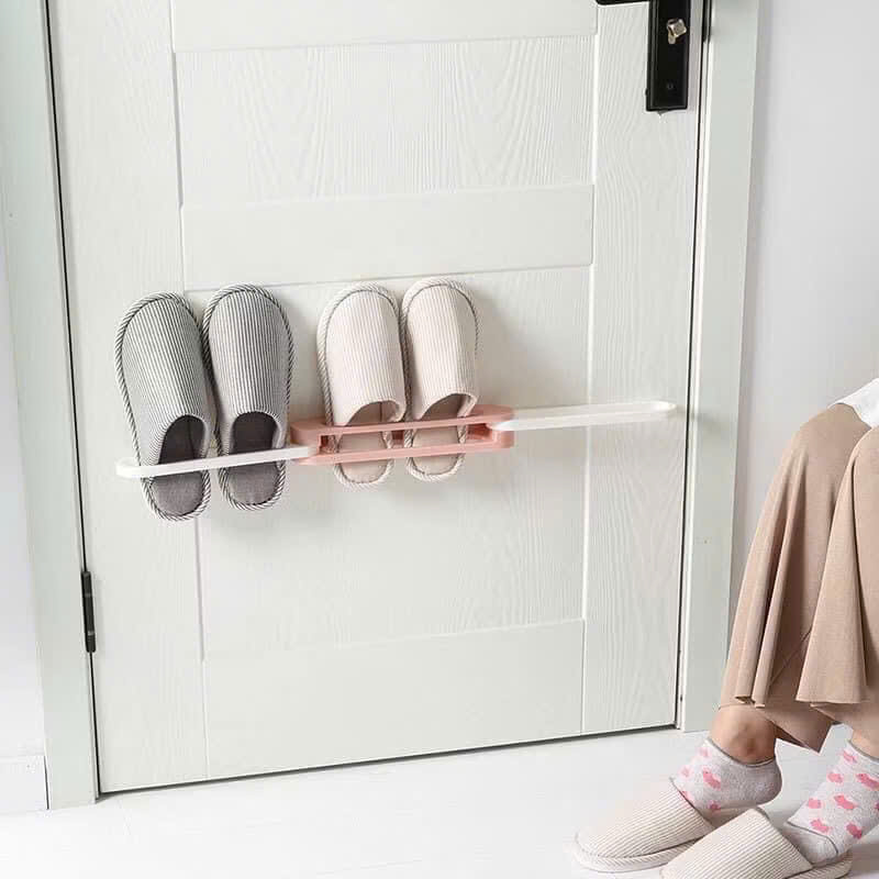 Kệ dán tường đa năng, kệ treo tường đa năng, kệ dép treo tường, kệ treo nắp nồi tiện lợi, giá treo khăn nhà tắm