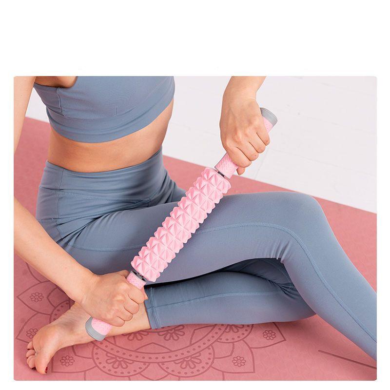 Thư Giãn Cơ Bắp Con Lăn Tập Thể Dục Dính Spike Con Lăn Chân Máy Massage Stovepipe Con Lăn Xốp Thiết Bị Fascia Dính