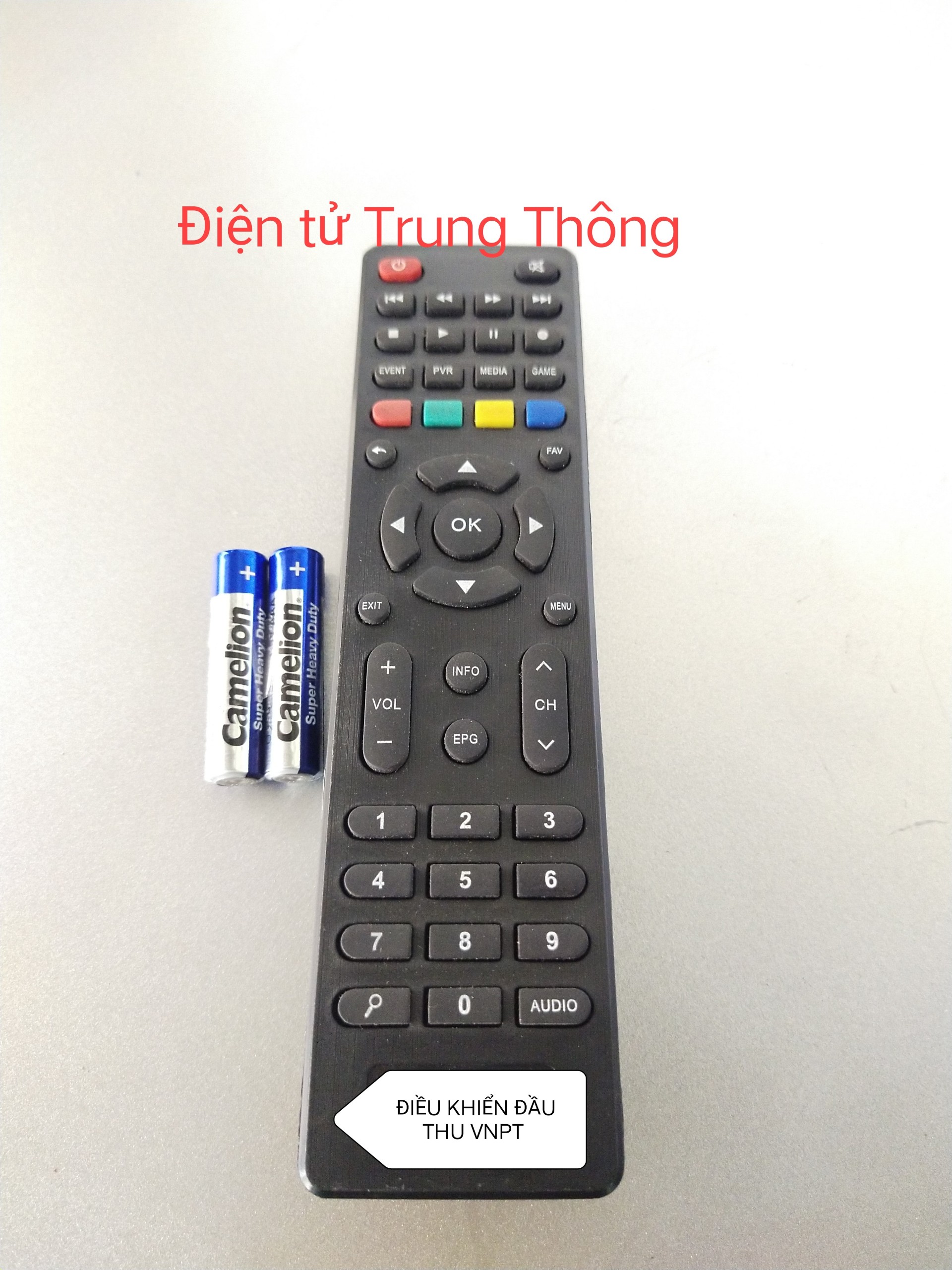 REMOTE ĐIỀU KHIỂN DÙNG CHO ĐẦU THU VNPT