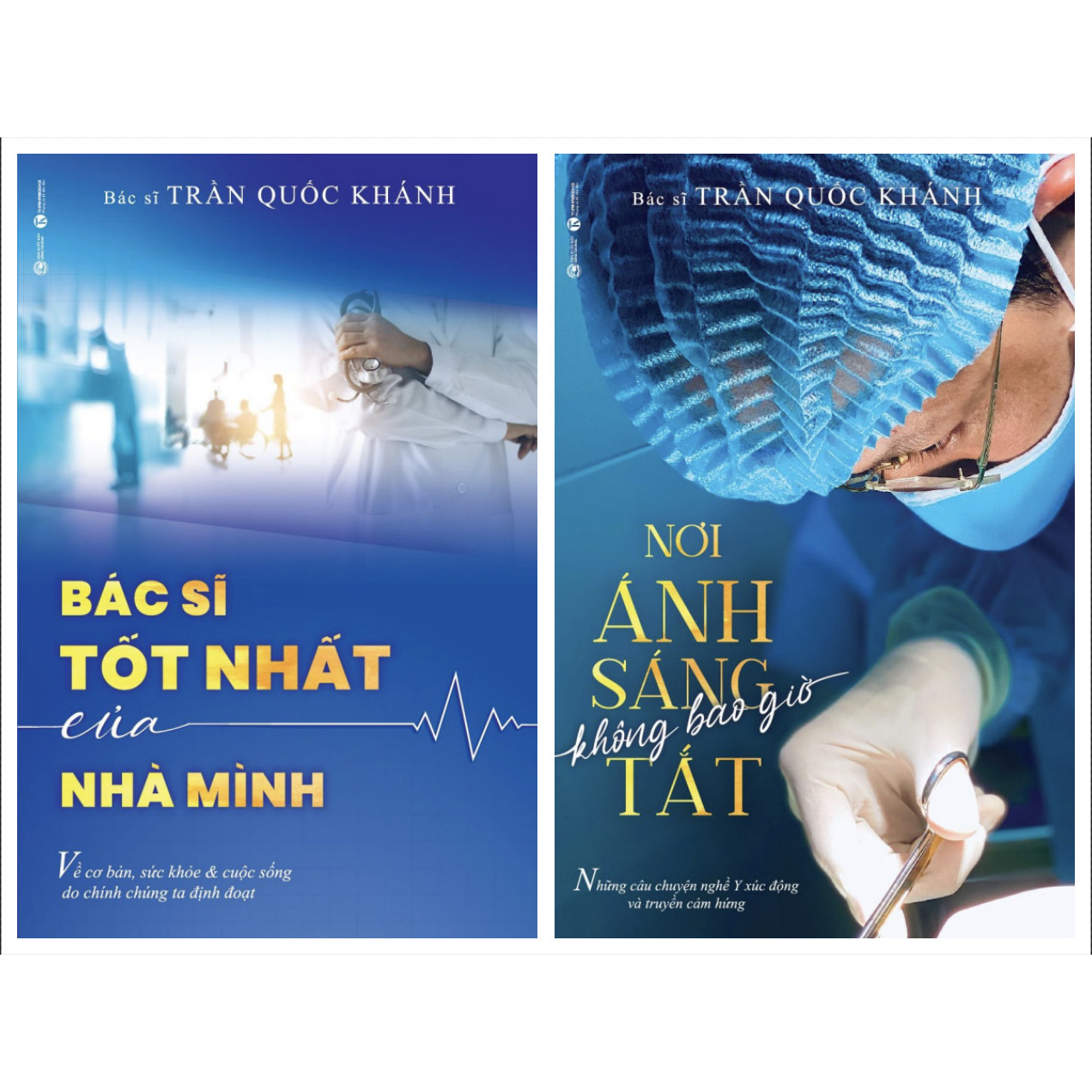 Sách - Combo Nơi ánh sáng không bao giờ tắt và Bác sĩ tốt nhất của nhà mình tặng bookmark vadata