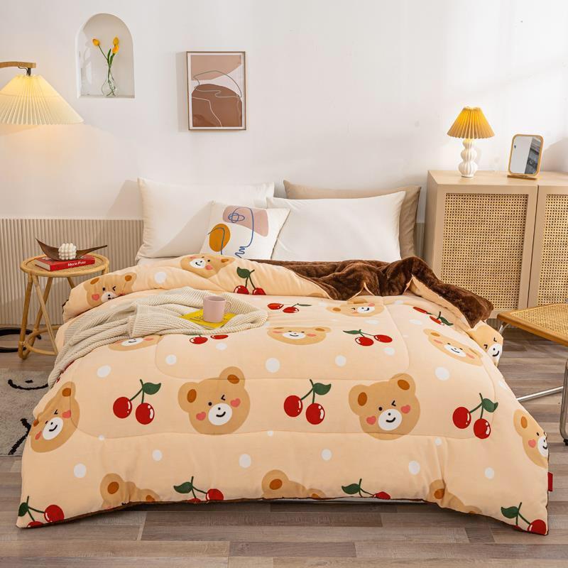 Chăn Lông Cừu Yuki Hoa Giữ Ấm Tốt, Size 2mx2m3