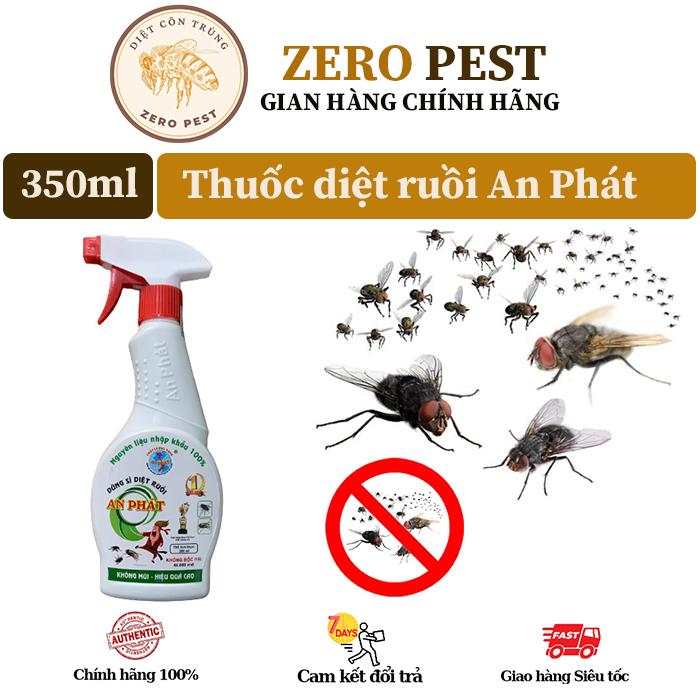 Thuốc diệt ruồi An Phát 350ml, thuốc diệt ruồi nhà, ruồi xanh, ruồi giấm, ruồi đen, ruồi trâu, ruồi cống