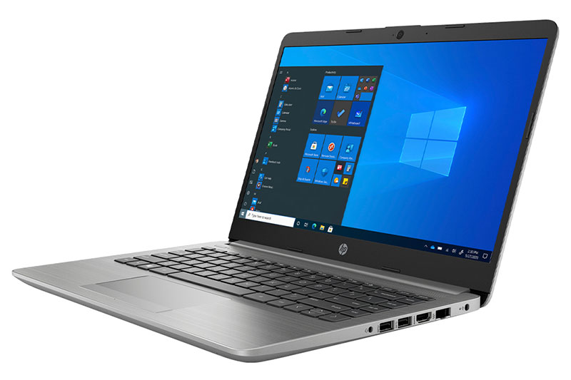 Laptop HP 240 G9 (6L1X0PA)/ Silver/ Intel Core i3-1215U (upto 4.4Ghz, 10MB)/ RAM 4GB/ 256GB SSD/ Intel Iris Xe Graphics/ 14inch HD/ Win 11H - Hàng Chính Hãng