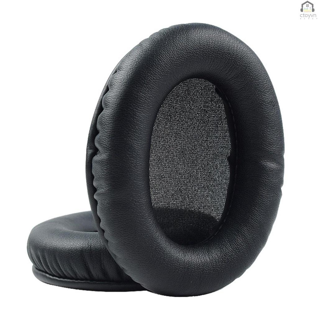 1 cặp đệm tai nghe thay thế màu đen tương thích cho Kingston Cloud Flight / Stinger