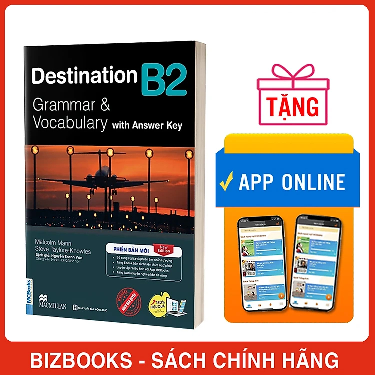 Destination B2 Grammar and Vocabulary (Kèm Đáp Án) Tặng Audio và bài tập thực hành MCBooks