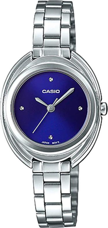 Đông hồ Casio Nữ - dây kim loại - LTP-E166D-2CDF