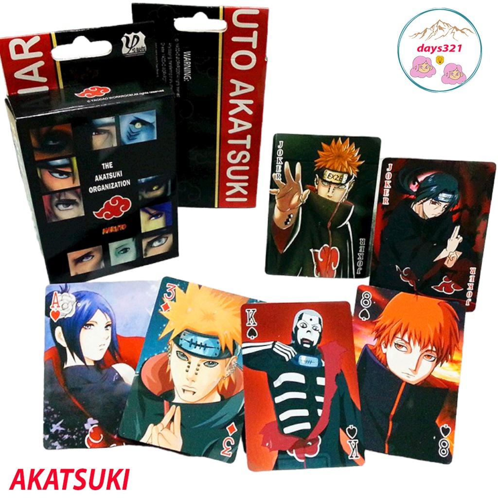 Set ảnh thẻ nhân vật NARUTO Akatsuki card ảnh in hình anime chibi ĐẠI CHIẾN LÀNG LÁ