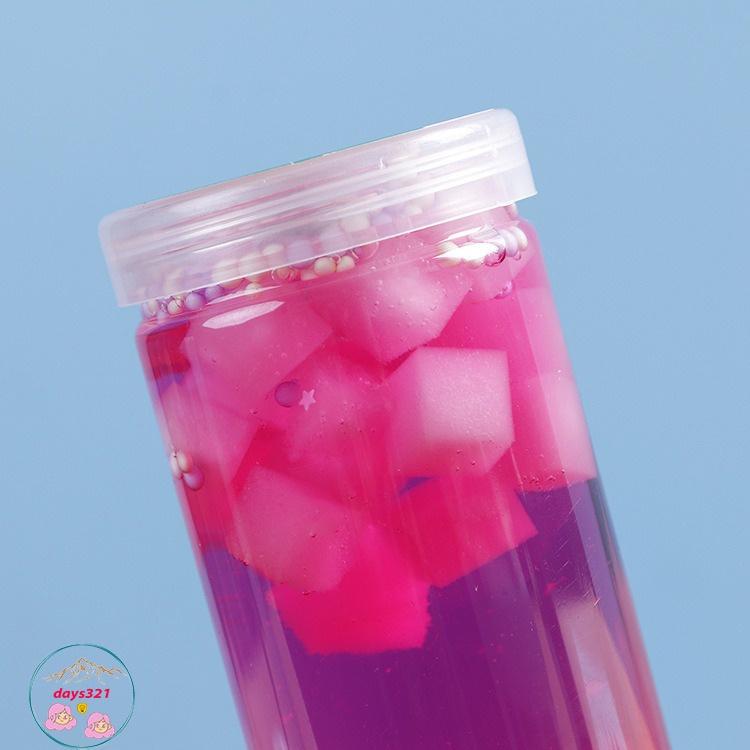 Slime cốm xốp thạch trân châu 7 màu basic slam độc đáo