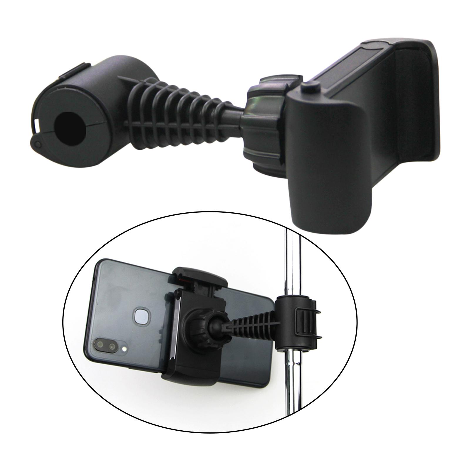 Universal Golf Cell Phone Camera Holder Clip Record Golf Swing Training Aid Easy to Set Up, 360 Degree Rotatable