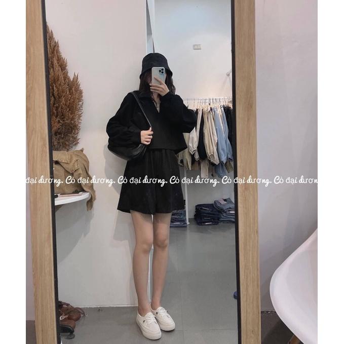 Set trơn basic dài tay